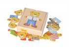 Puzzle aus Holz für Kinder