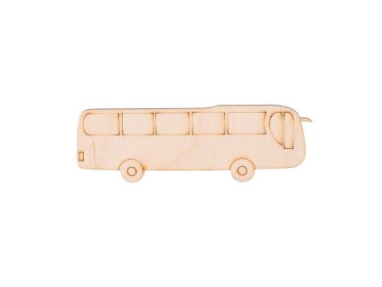 4095 1 dreveny autobus 3 5 x 11 cm