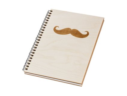 8385 5 dreveny blok a5 moustache