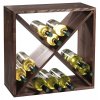 8964 4 borovicovy stojan na vino i 50 x 50 x 25 cm